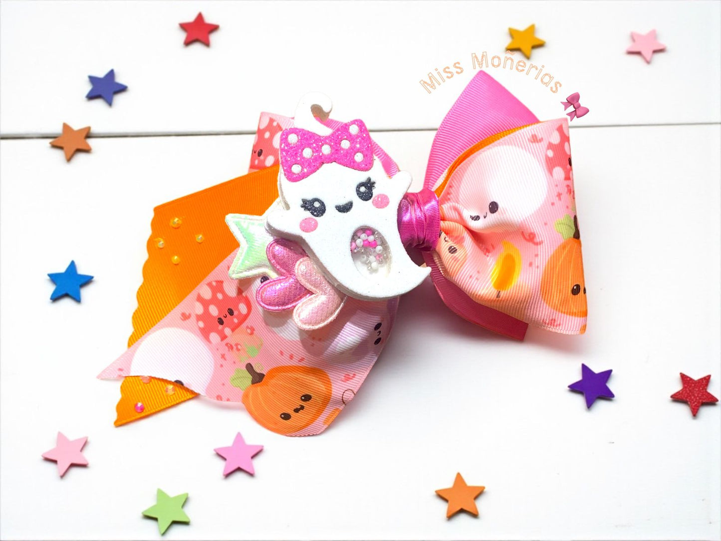 Moño Mediano Fantasma