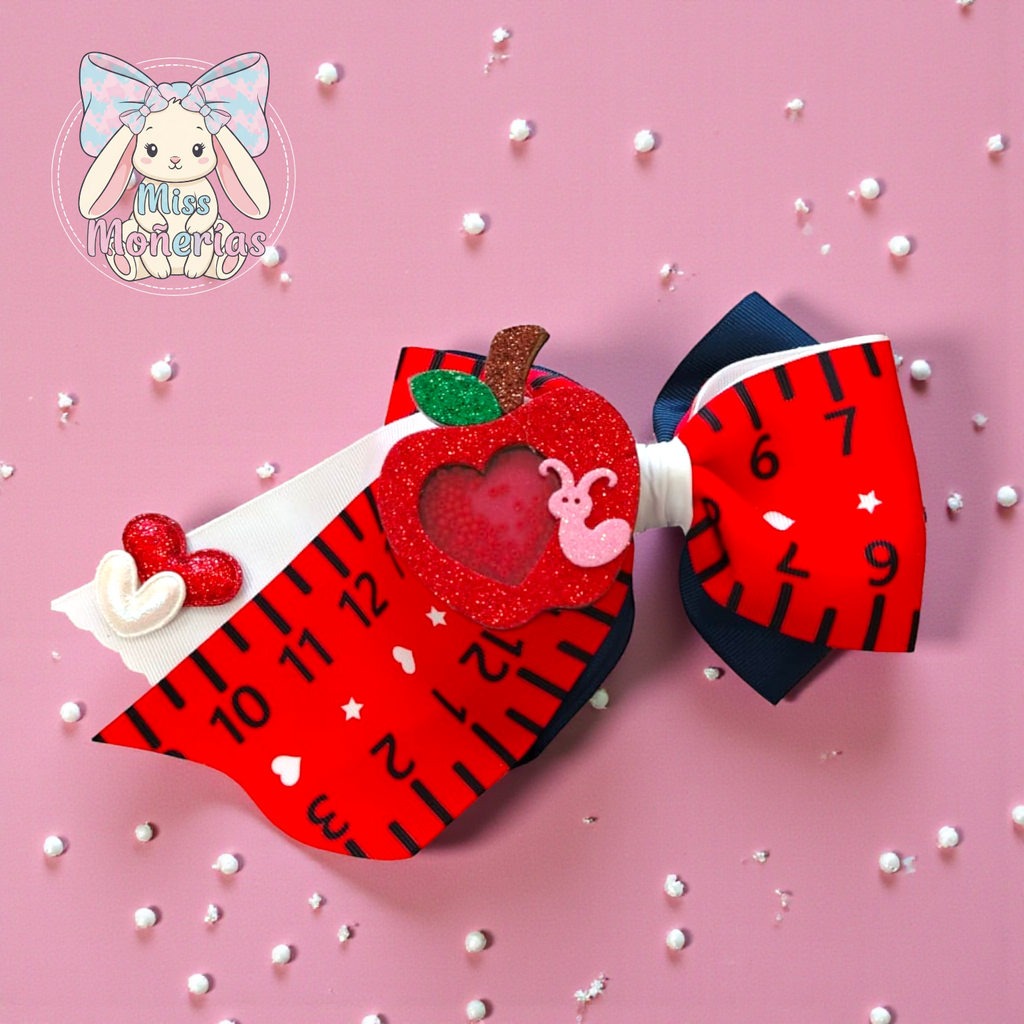 🎀✨ Coletero Escolar + Moño en Tendencia ✨🎀