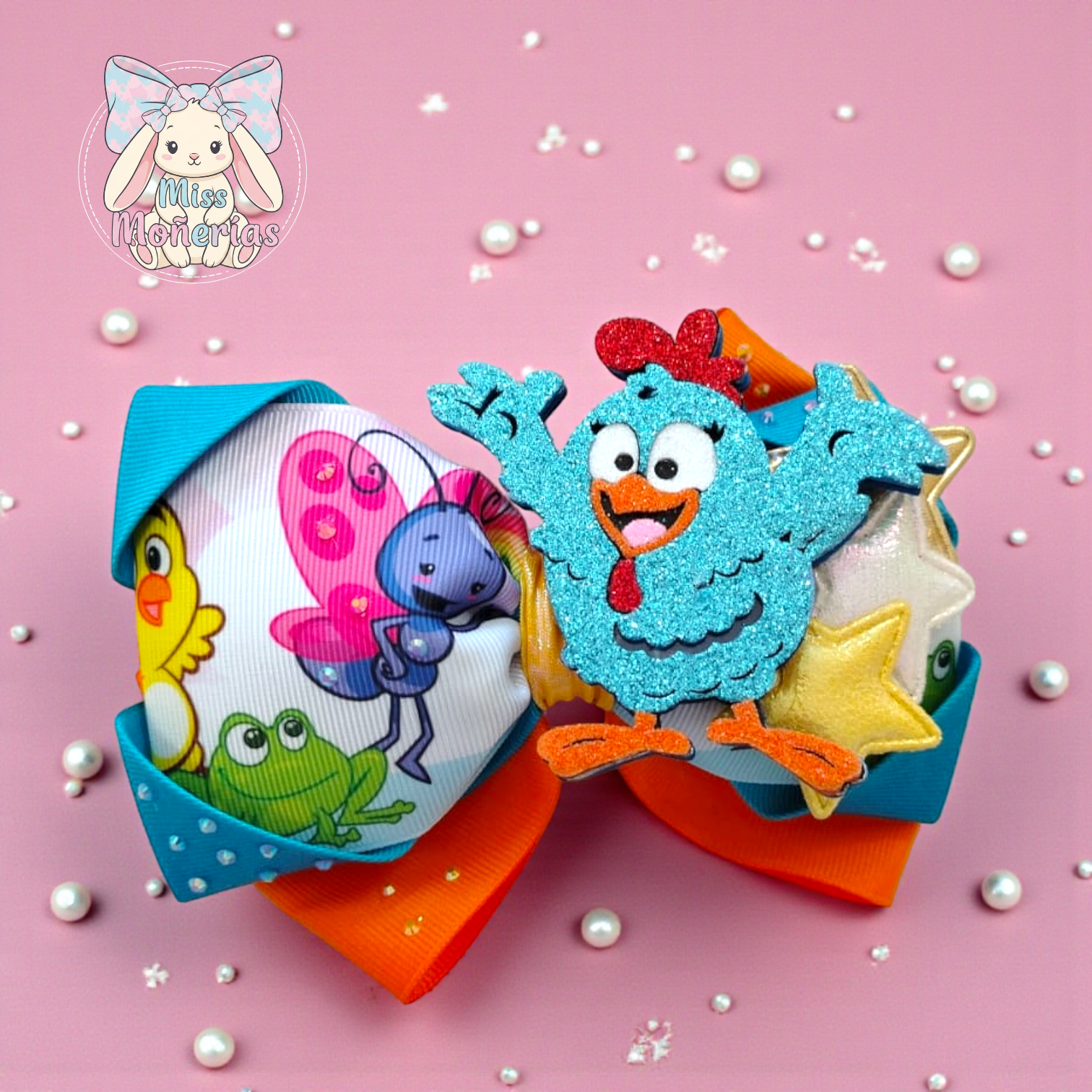 MOÑO GALLINA PINTADITA