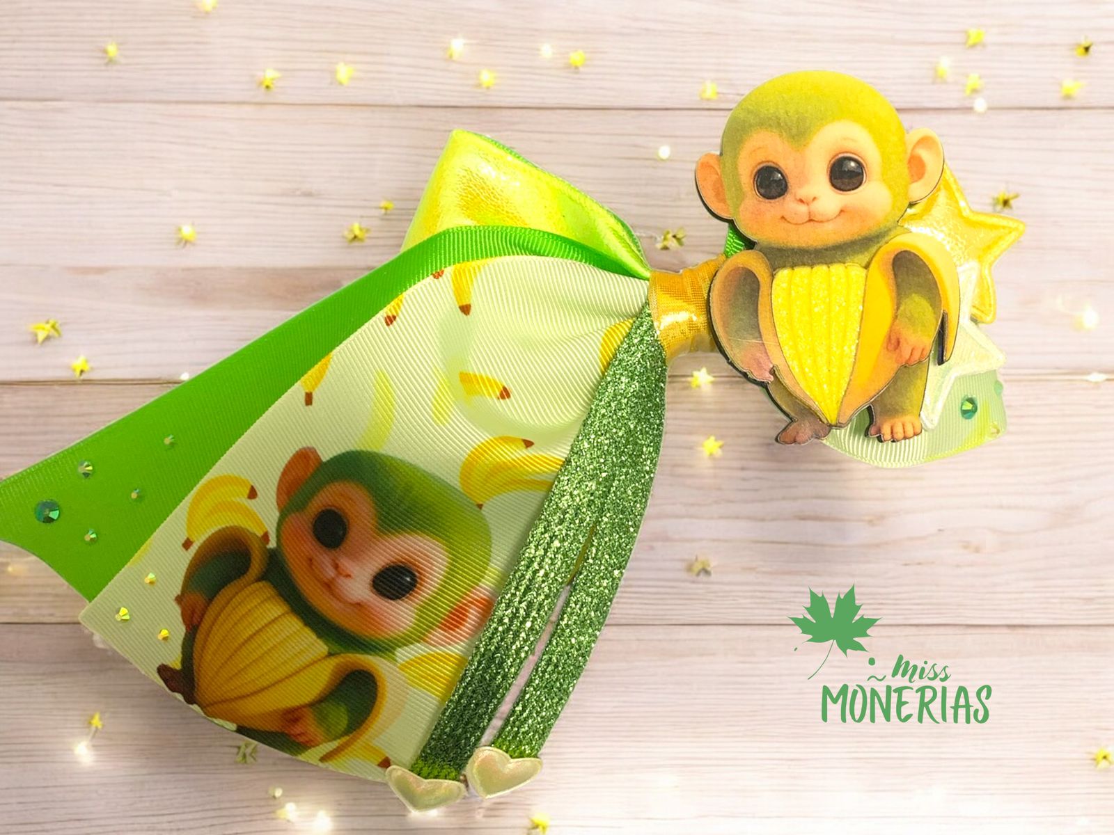 ⭐Moño Mediano Bananinni