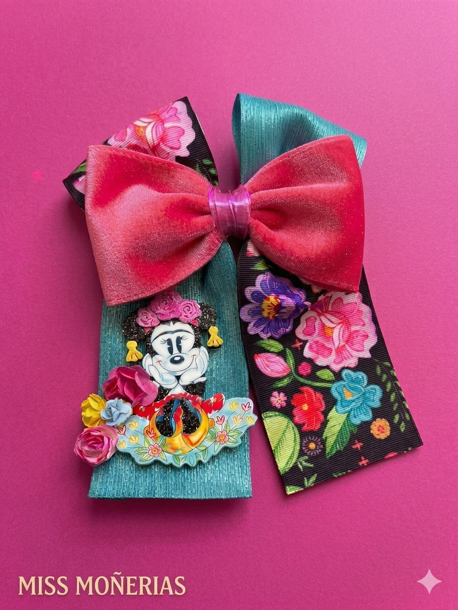 Moño Coletero Minnie Frida | Personajes