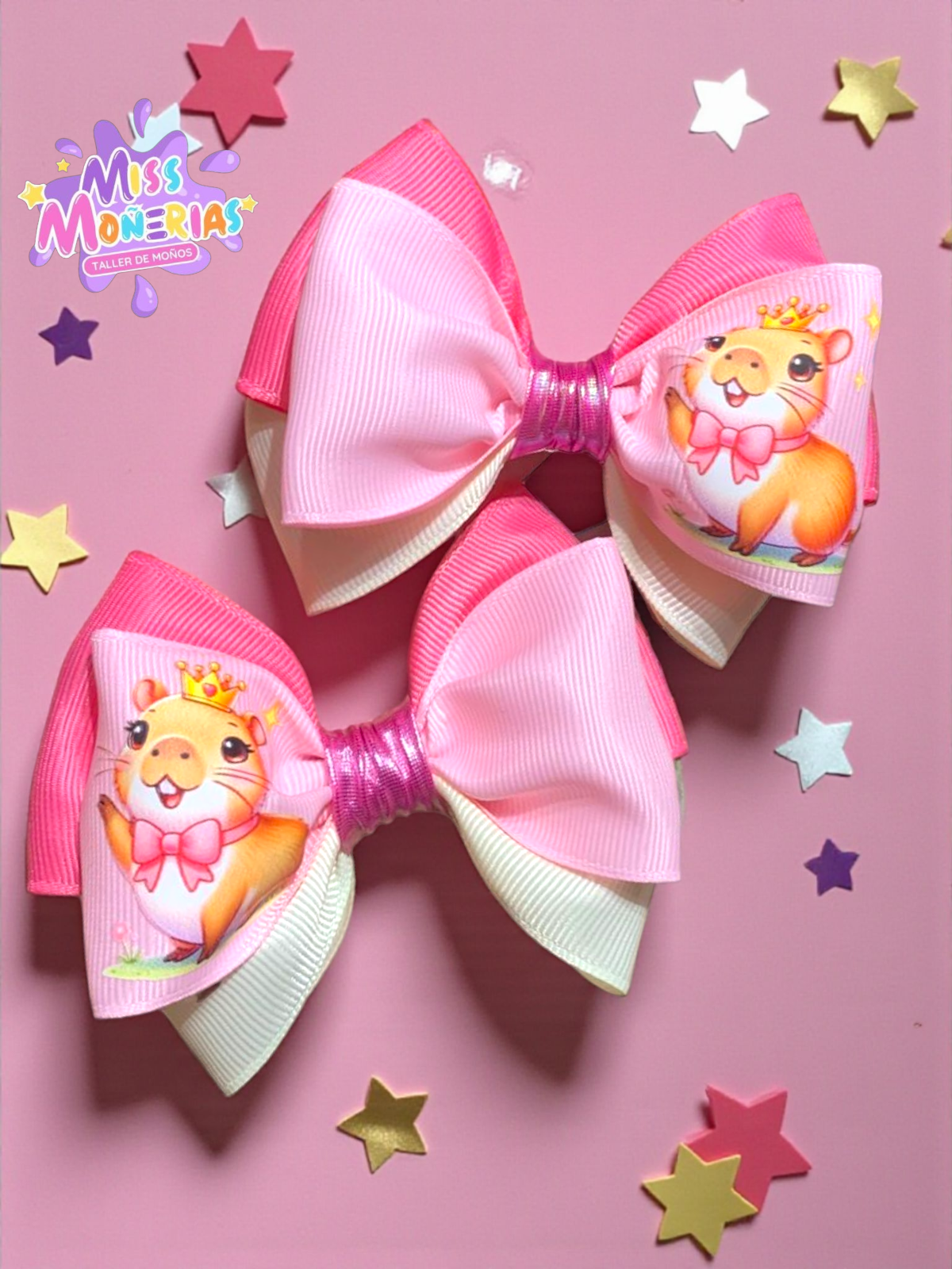 ⭐Moño Parcitos Capireina