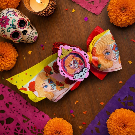 Moño Mediano Bella Catrina | Día de Muertos