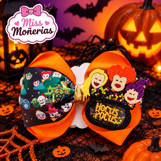 Moño Hocus Pocus | Halloween