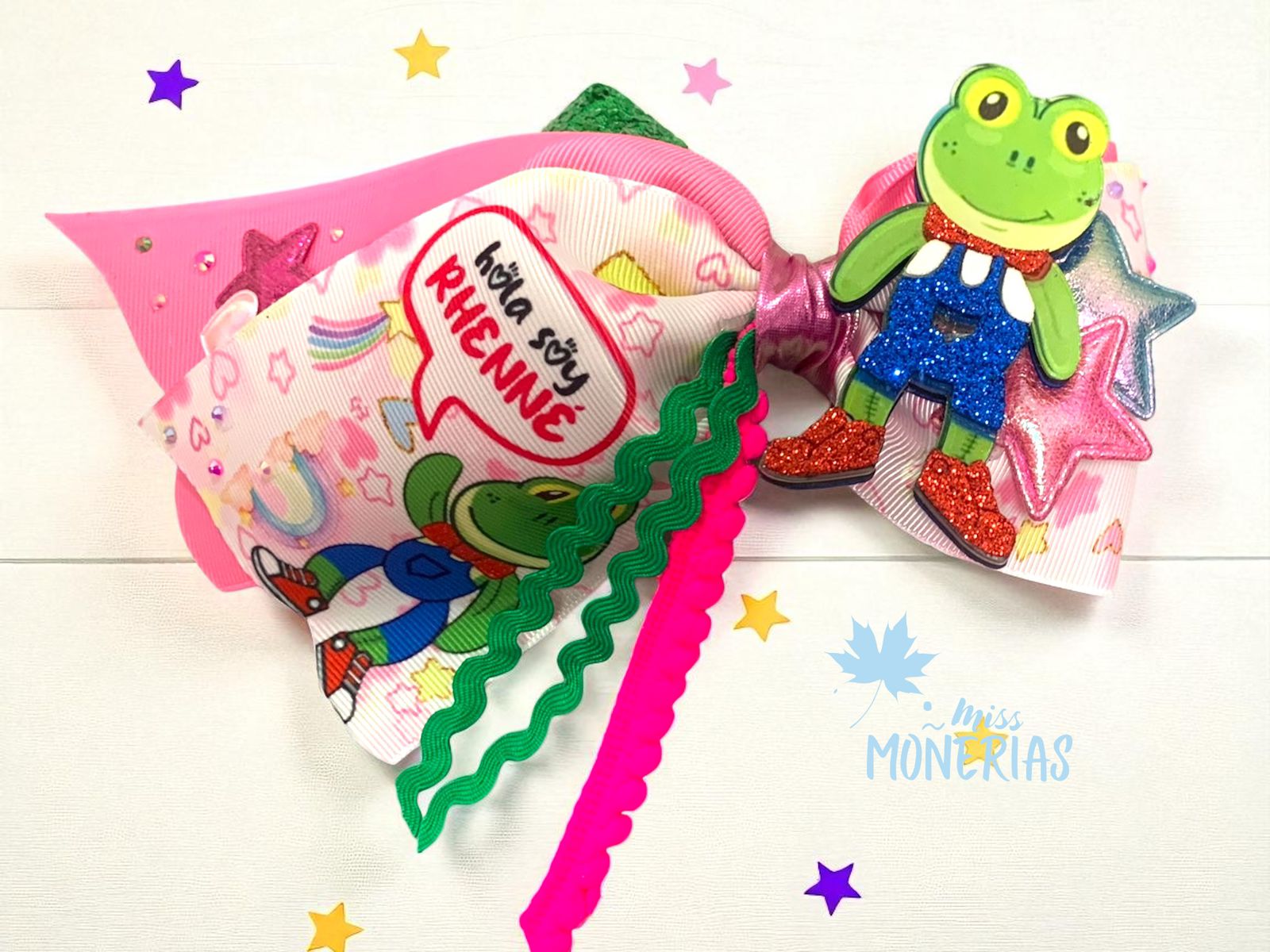 ⭐Moño Mediano RheNé