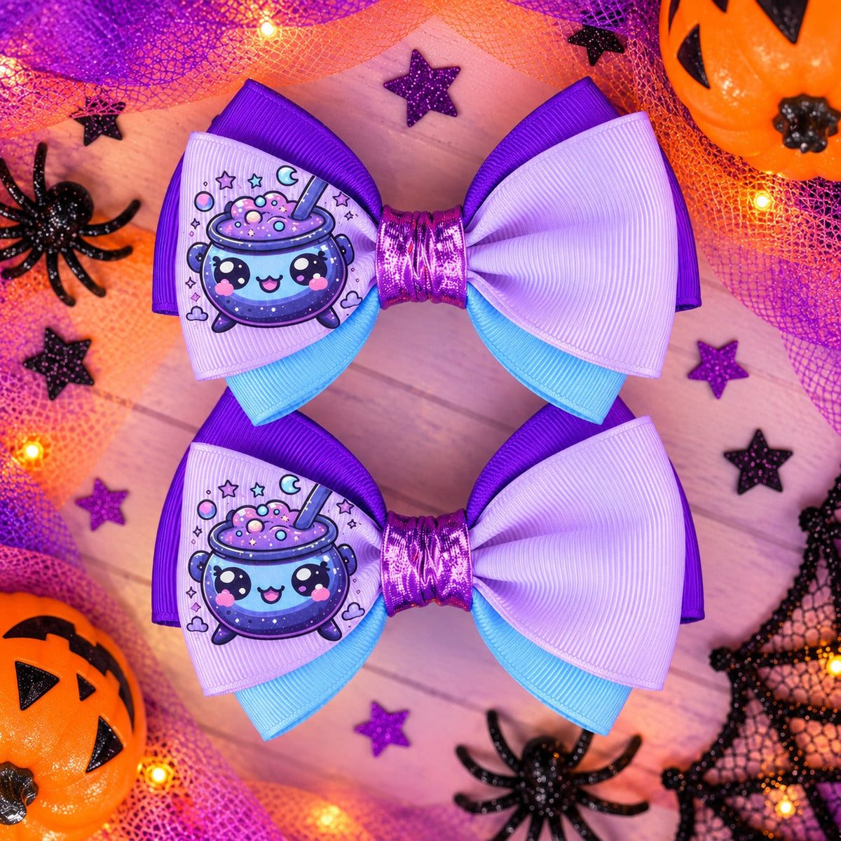 Moño Parcitos Spooky Cauldron | Halloween