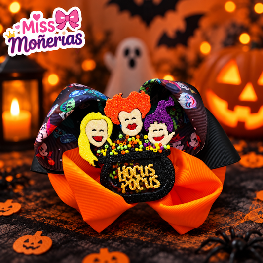 Moño Hocus Pocus | Halloween